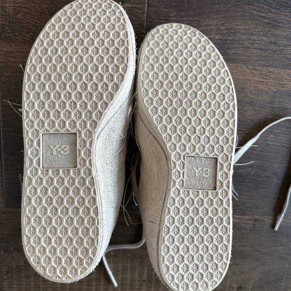 Adidas Y-3 Gazelle Off White Sashiko Men's Yohji Yamamoto Size 12 Retail $330 - Picture 7 of 13